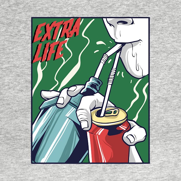 Extra life - booze time by Frispa